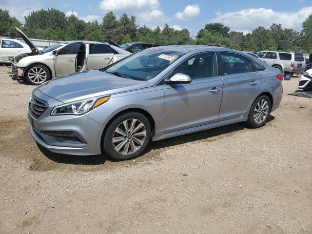  HYUNDAI SONATA 2016 Сріблястий