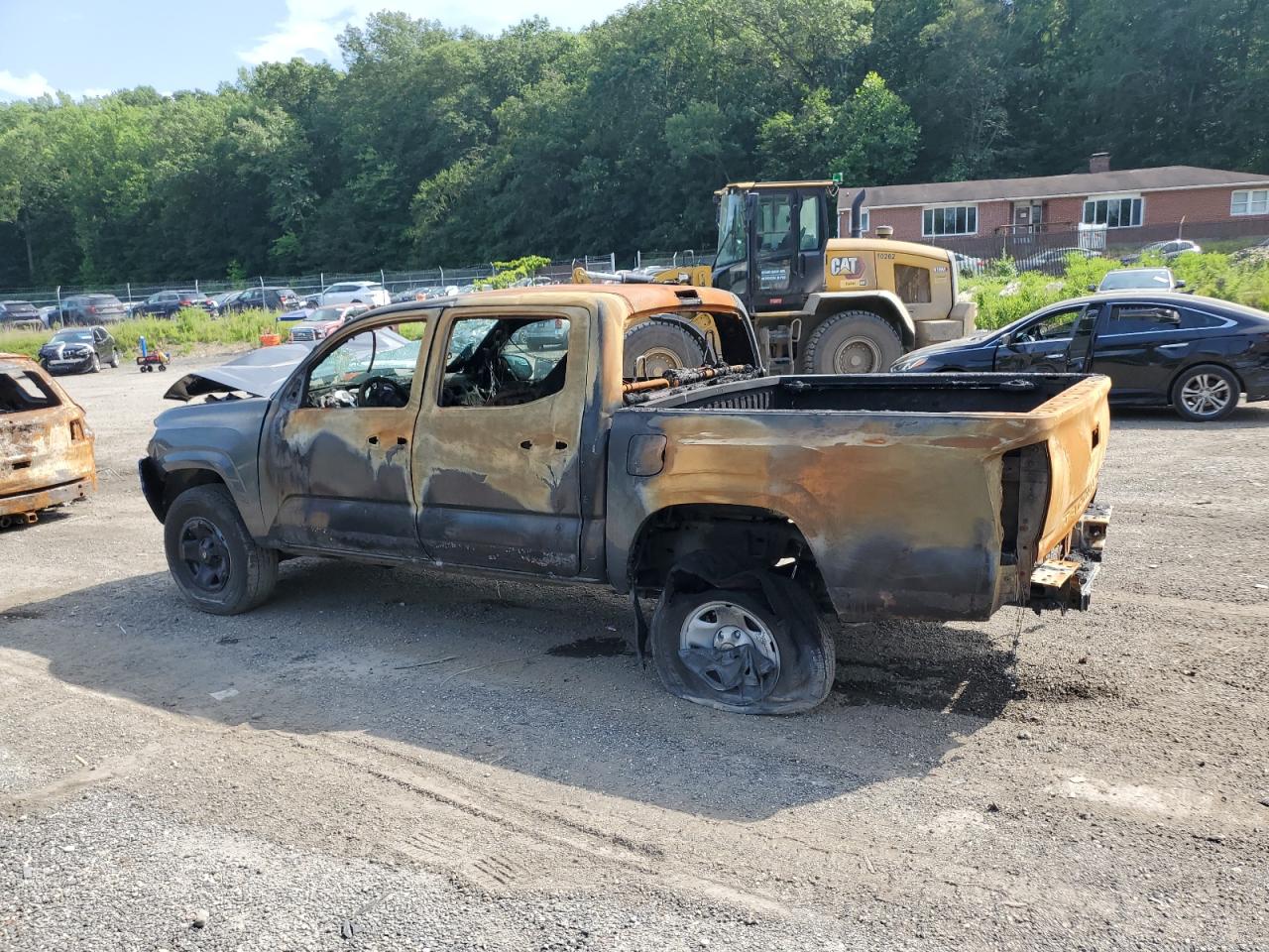 2023 Toyota Tacoma Double Cab grey null gas 3TMCZ5AN1PM594955 photo #3