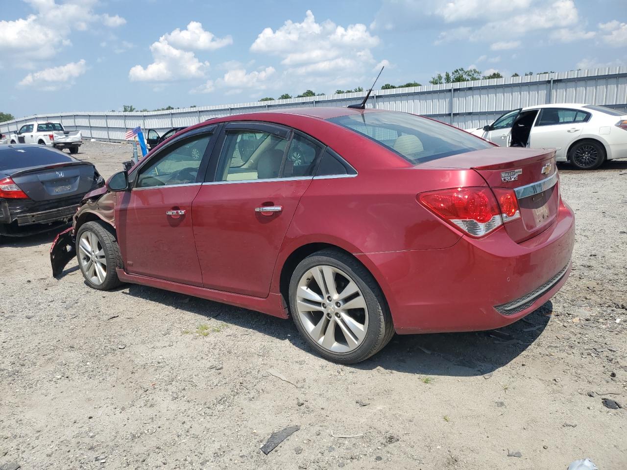 CHEVROLET CRUZE 2012 VIN 1G1PH5SC6C7351401 zdjęcie 2