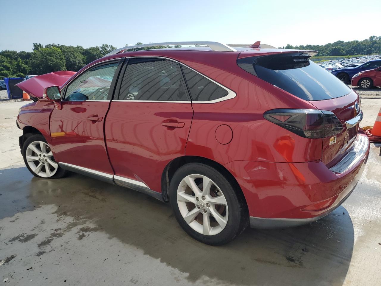2011 Lexus Rx 350 brown null gas 2T2ZK1BA3BC052806 photo #3