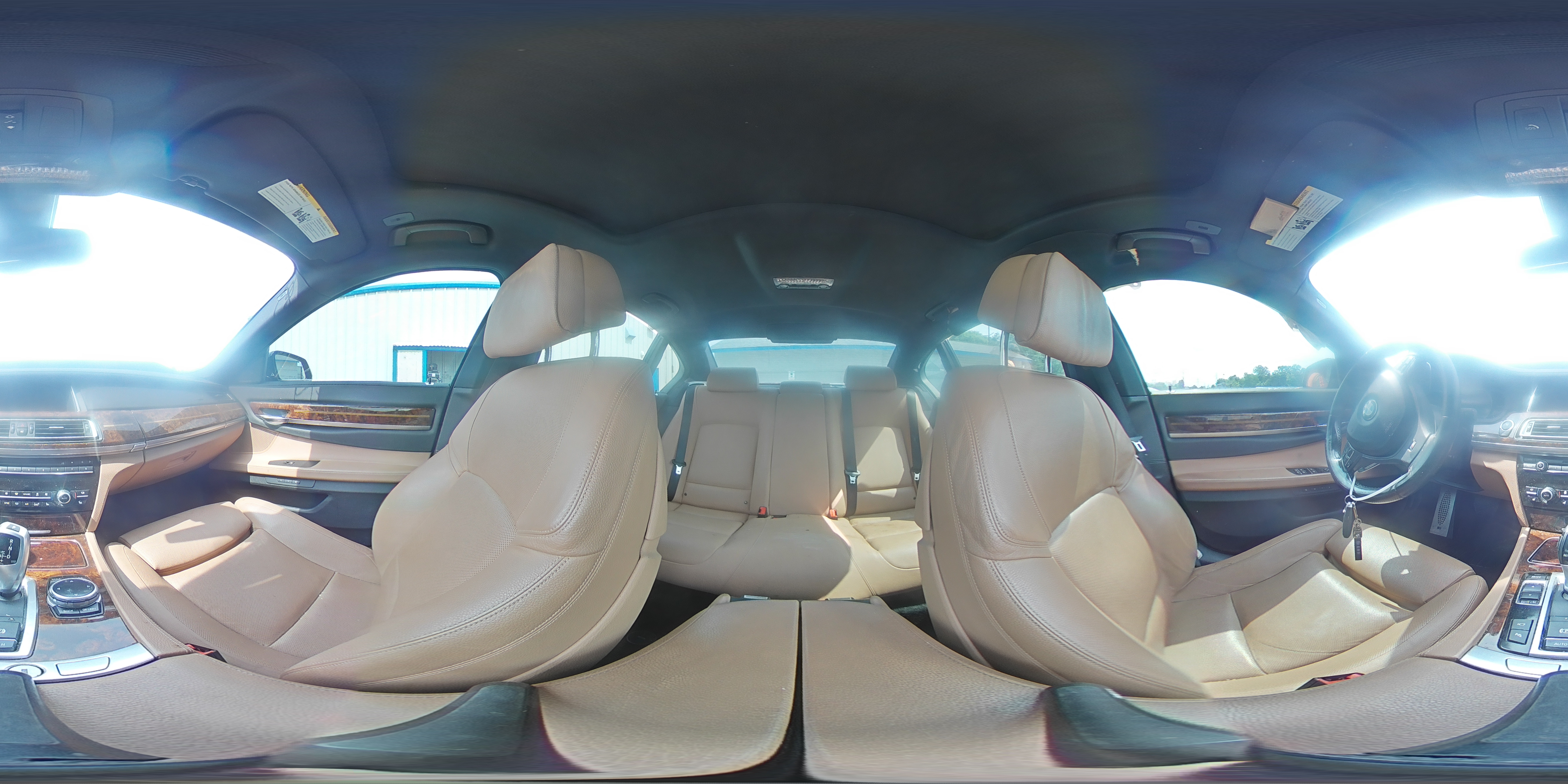 2014 BMW 740 I VIN: WBAYA6C57ED826660 Lot: 59566945