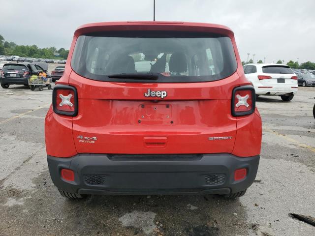  JEEP RENEGADE 2019 Красный
