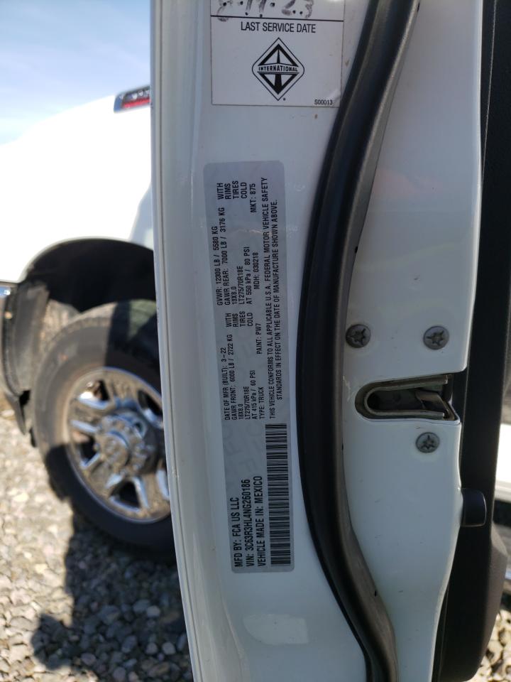 2022 Ram 3500 Big Horn/Lone Star VIN: 3C63R3HL4NG260186 Lot: 62409235