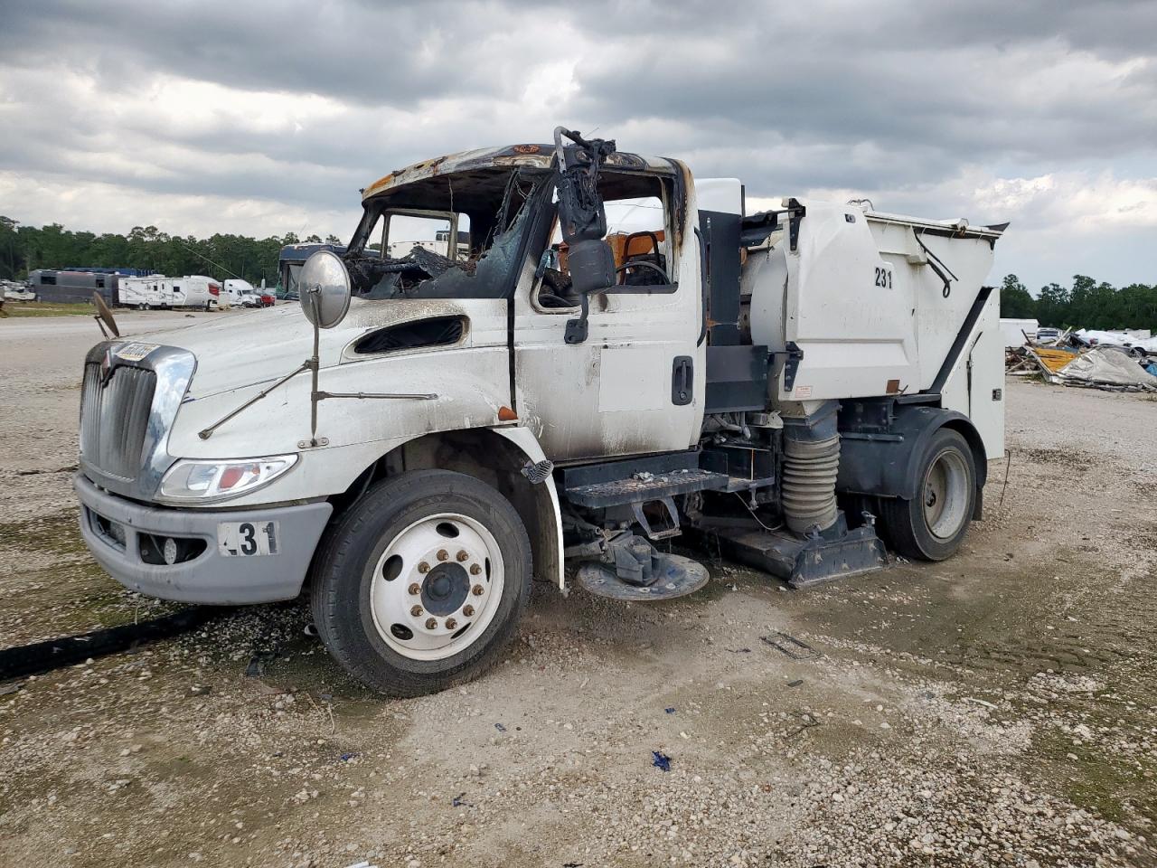2016 International 4000 4300 en Venta en Houston, TX - Burn - Engine