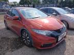 2014 HONDA CIVIC I-VT for sale at Copart WOLVERHAMPTON