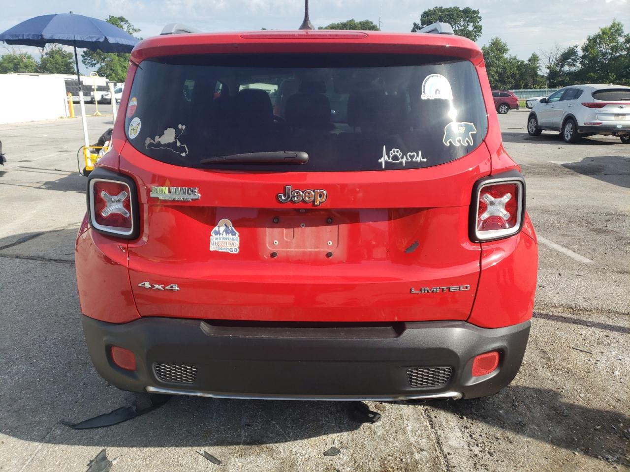 2015 Jeep Renegade Limited VIN: ZACCJBDT0FPB64035 Lot: 61962525