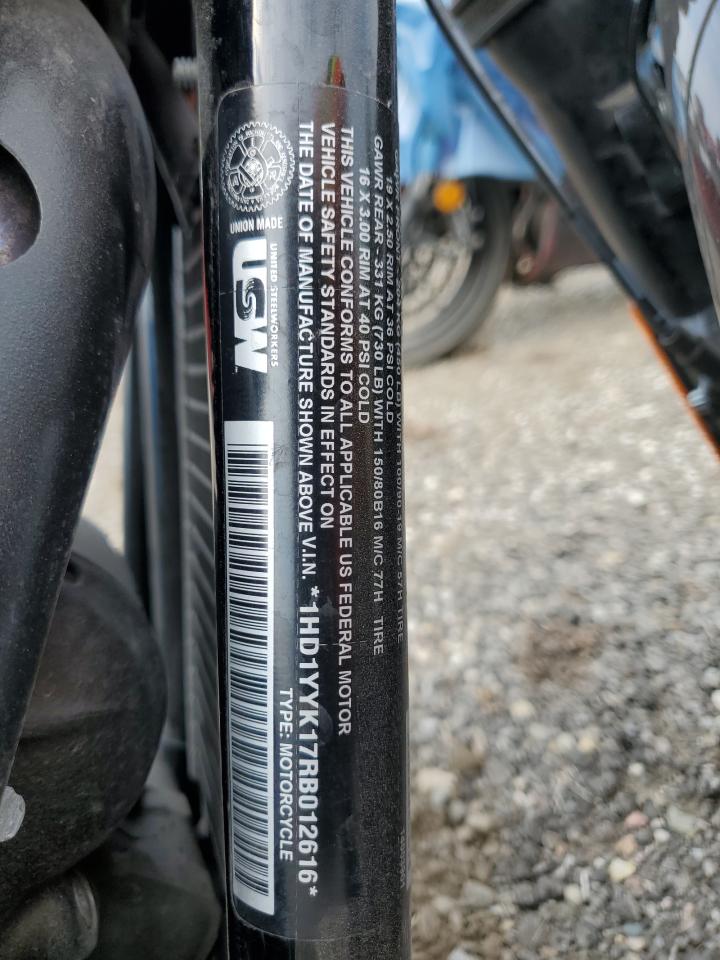 2024 Harley-Davidson Fxbbs VIN: 1HD1YYK17RB012616 Lot: 60158465
