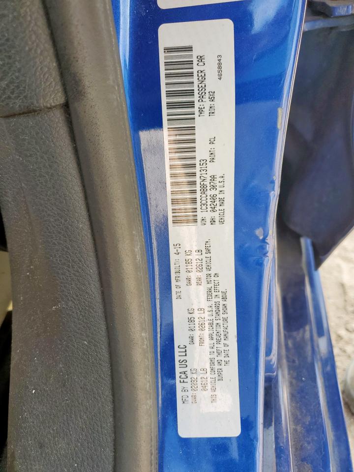 CHRYSLER 200 2015 VIN 1C3CCCAB8FN713153 zdjęcie 12