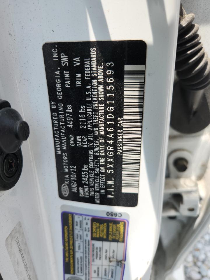 KIA OPTIMA 2013 VIN 0LDL0TA61DG115693 photo 12