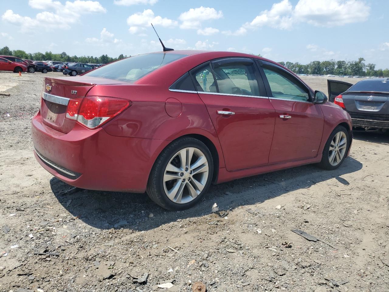 CHEVROLET CRUZE 2012 VIN 1G1PH5SC6C7351401 zdjęcie 3