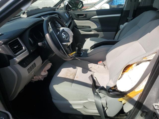  TOYOTA HIGHLANDER 2019 Серебристый