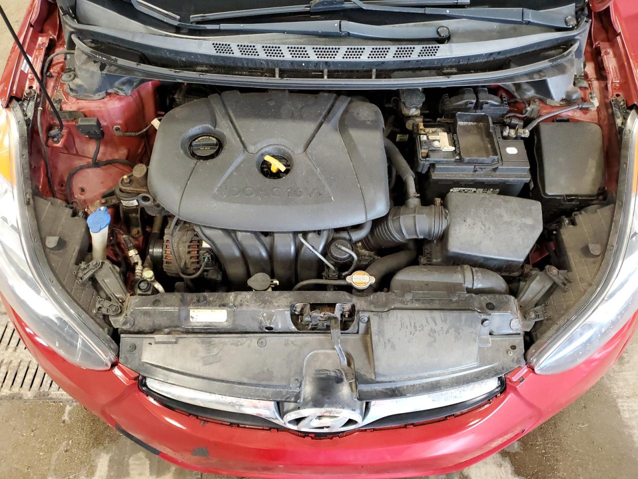 HYUNDAI ELANTRA 2011 VIN KMHDH4AE8BU097693 zdjęcie 11