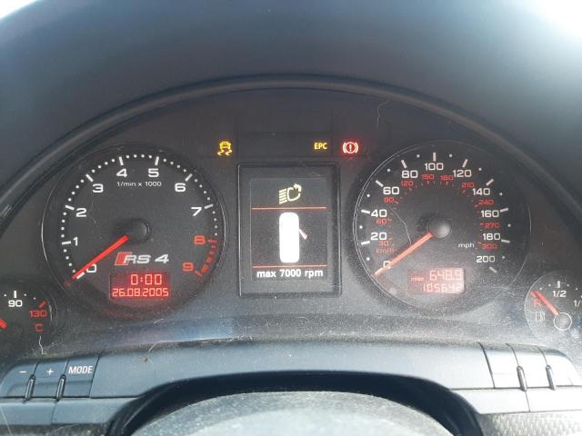 2006 AUDI RS4 RS4 QUATTRO 5DR