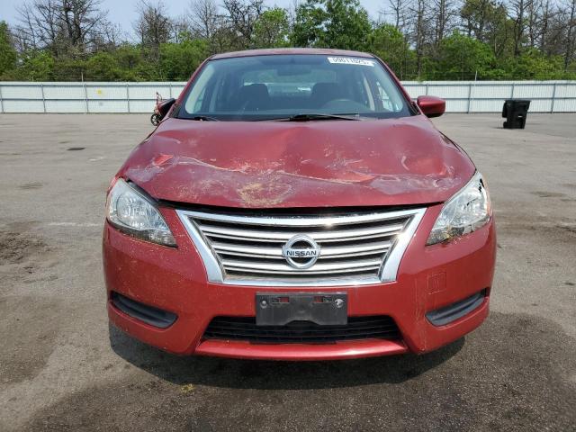  NISSAN SENTRA 2014 Czerwony