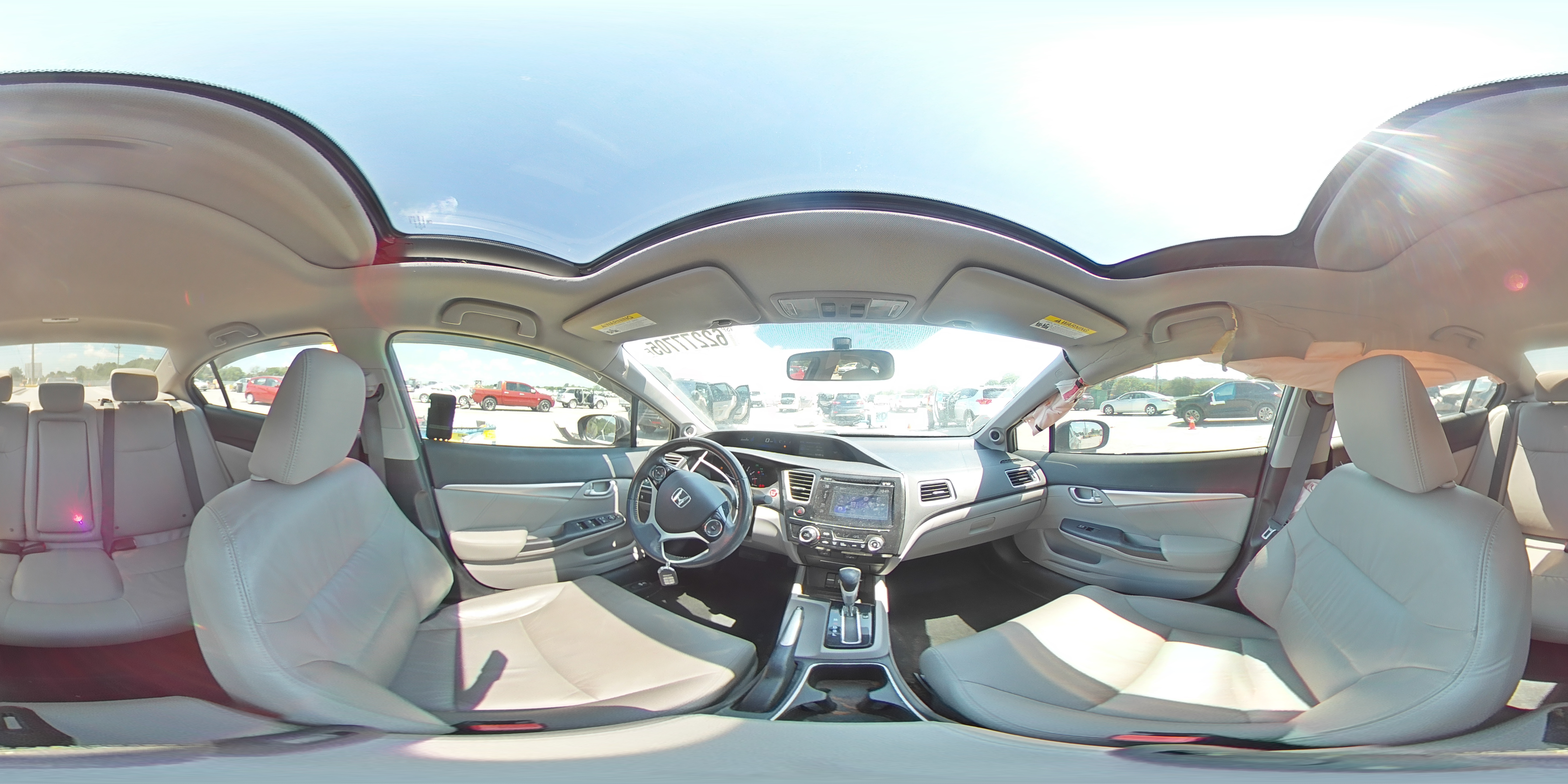 2014 Honda Civic Exl VIN: 19XFB2F92EE083936 Lot: 62277705