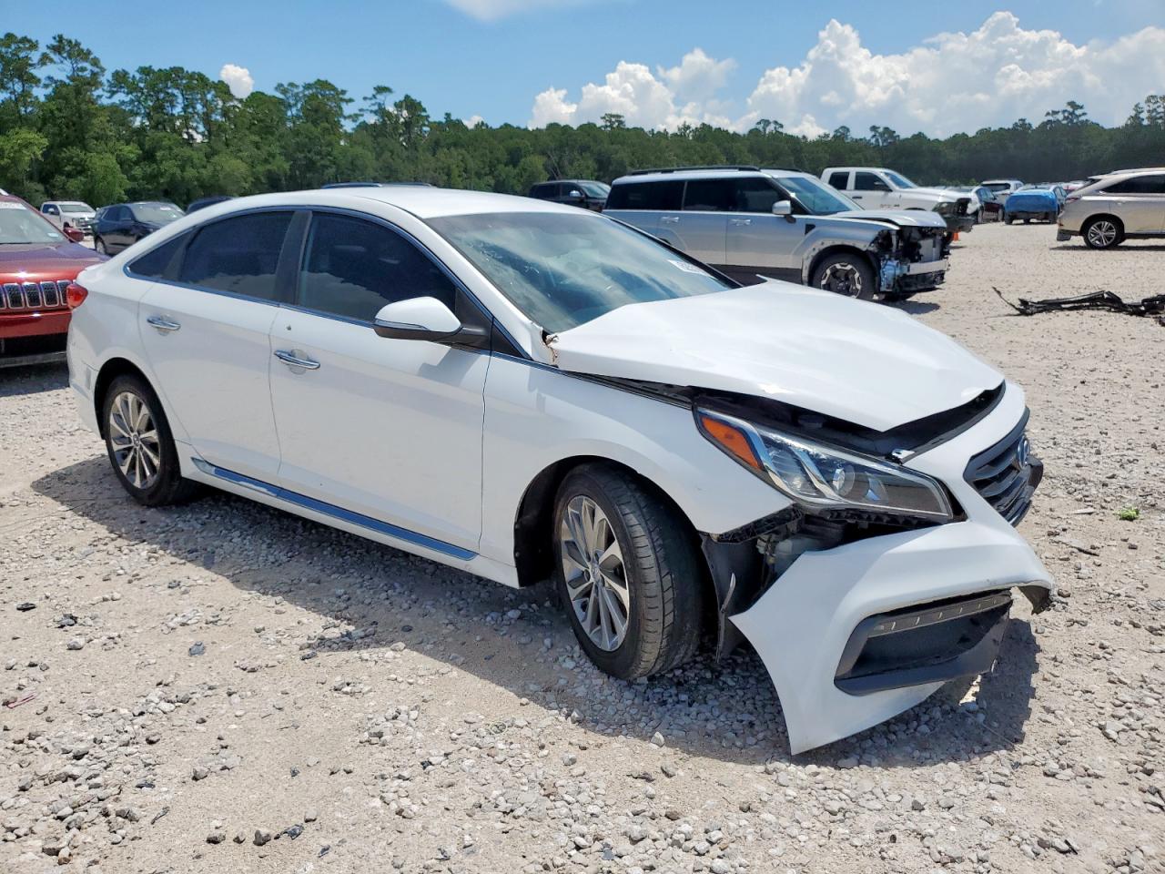 HYUNDAI SONATA 2016 VIN 5NPE34AF1GH260427 photo 4