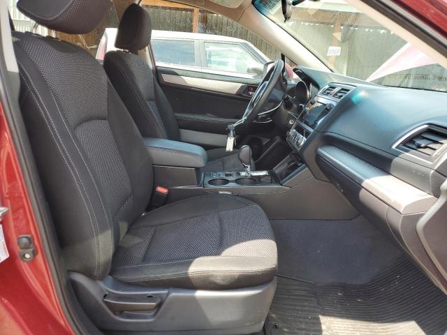  SUBARU OUTBACK 2016 Czerwony