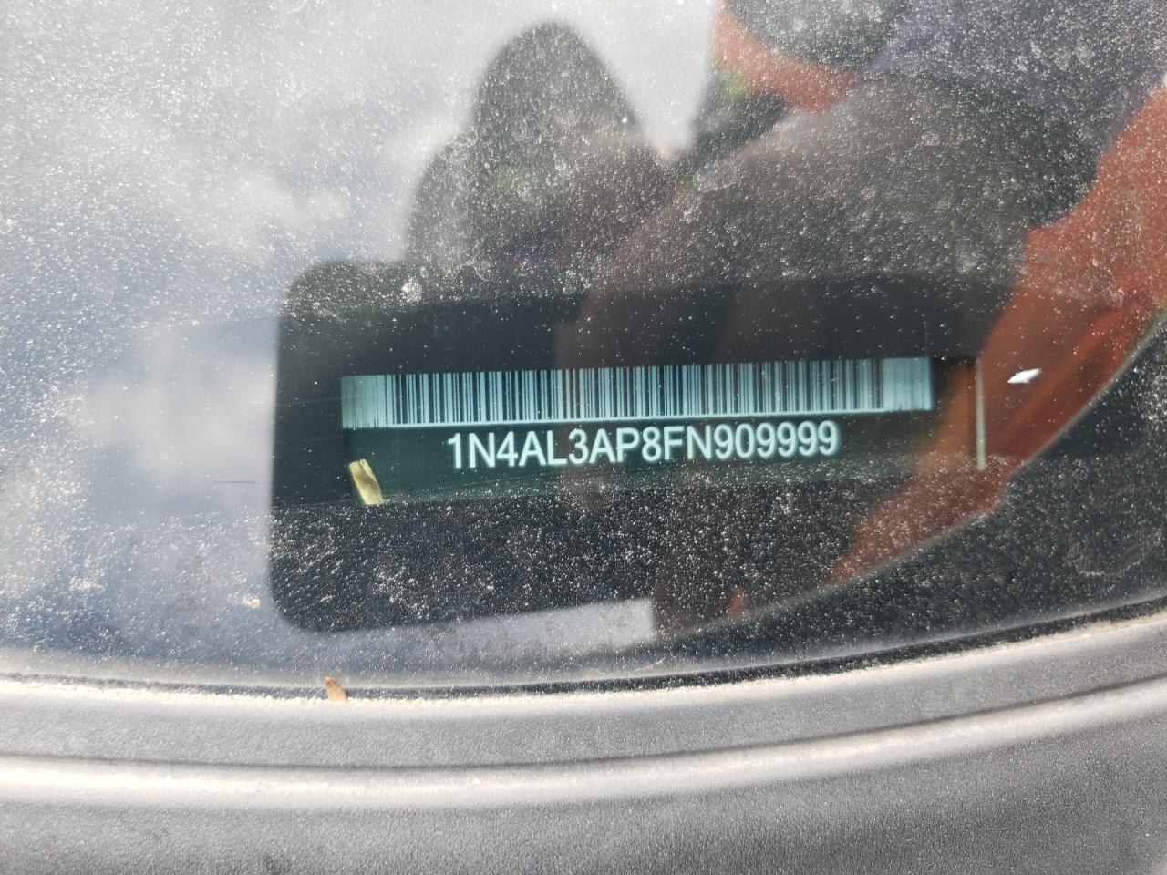 2015 Nissan Altima 2.5 VIN: 1N4AL3AP8FN909999 Lot: 61825835