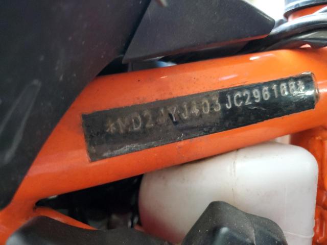2018 KTM 390 DUKE  