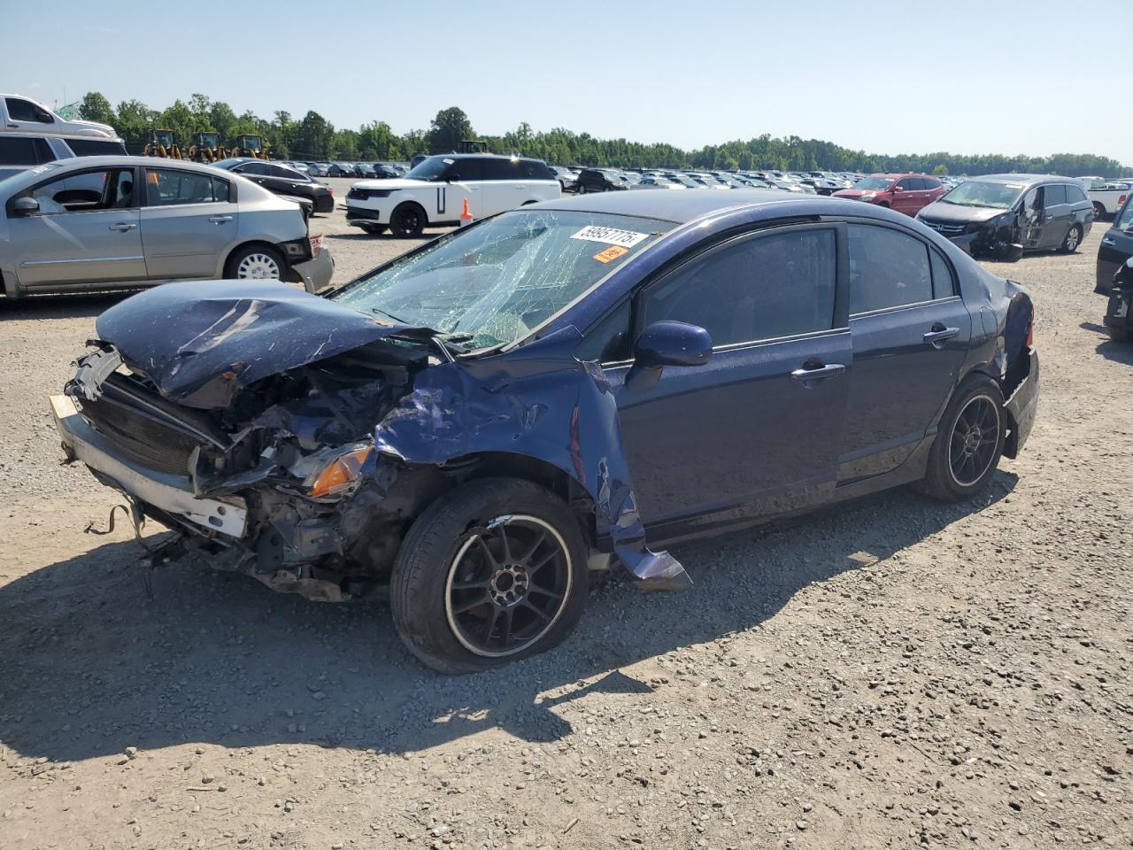 2008 Honda Civic Lx na sprzedaż w Lumberton, NC - Front End