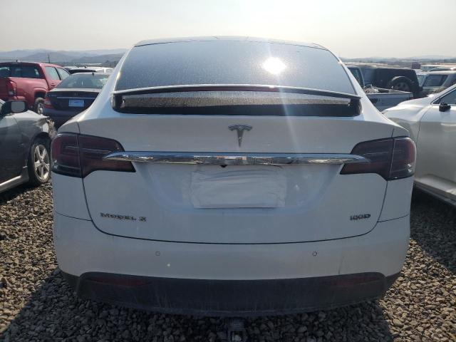  TESLA MODEL X 2018 Biały