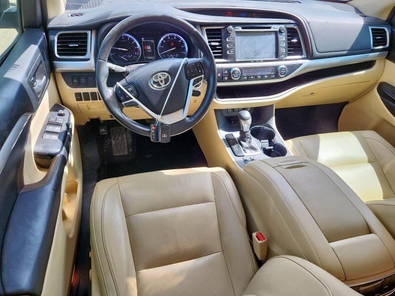  TOYOTA HIGHLANDER 2018 Белы