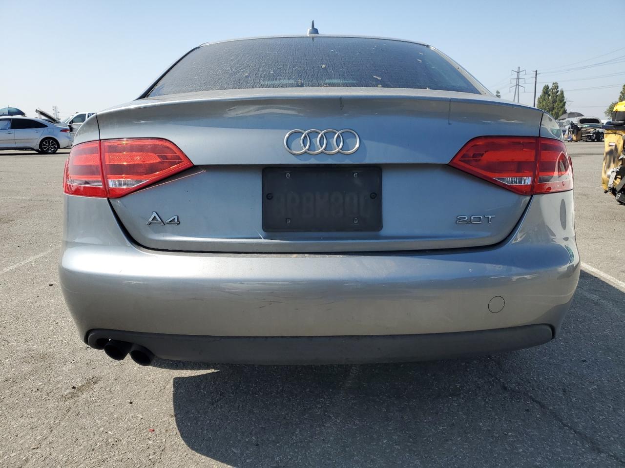 2011 Audi A4 Premium VIN: WAUAFAFL9BN002536 Lot: 62837915