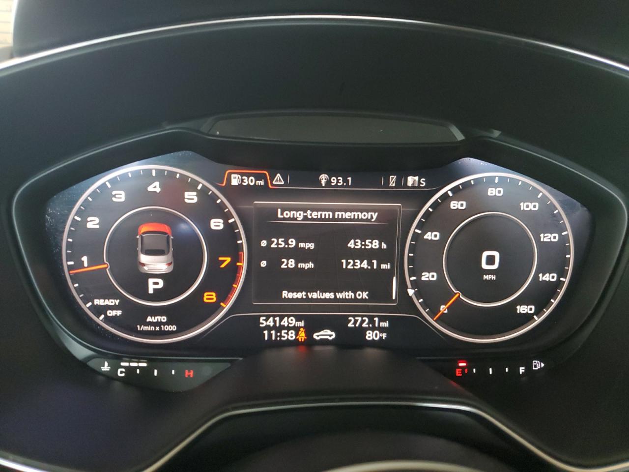 2016 Audi Tt VIN: TRUT5CFV8G1029971 Lot: 59263555