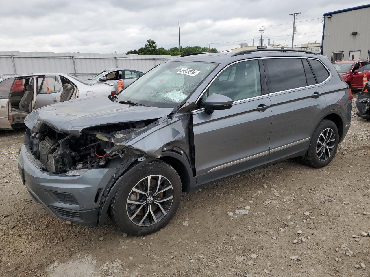 2021 Volkswagen Tiguan Se zu verkaufen in Appleton, WI - Front End