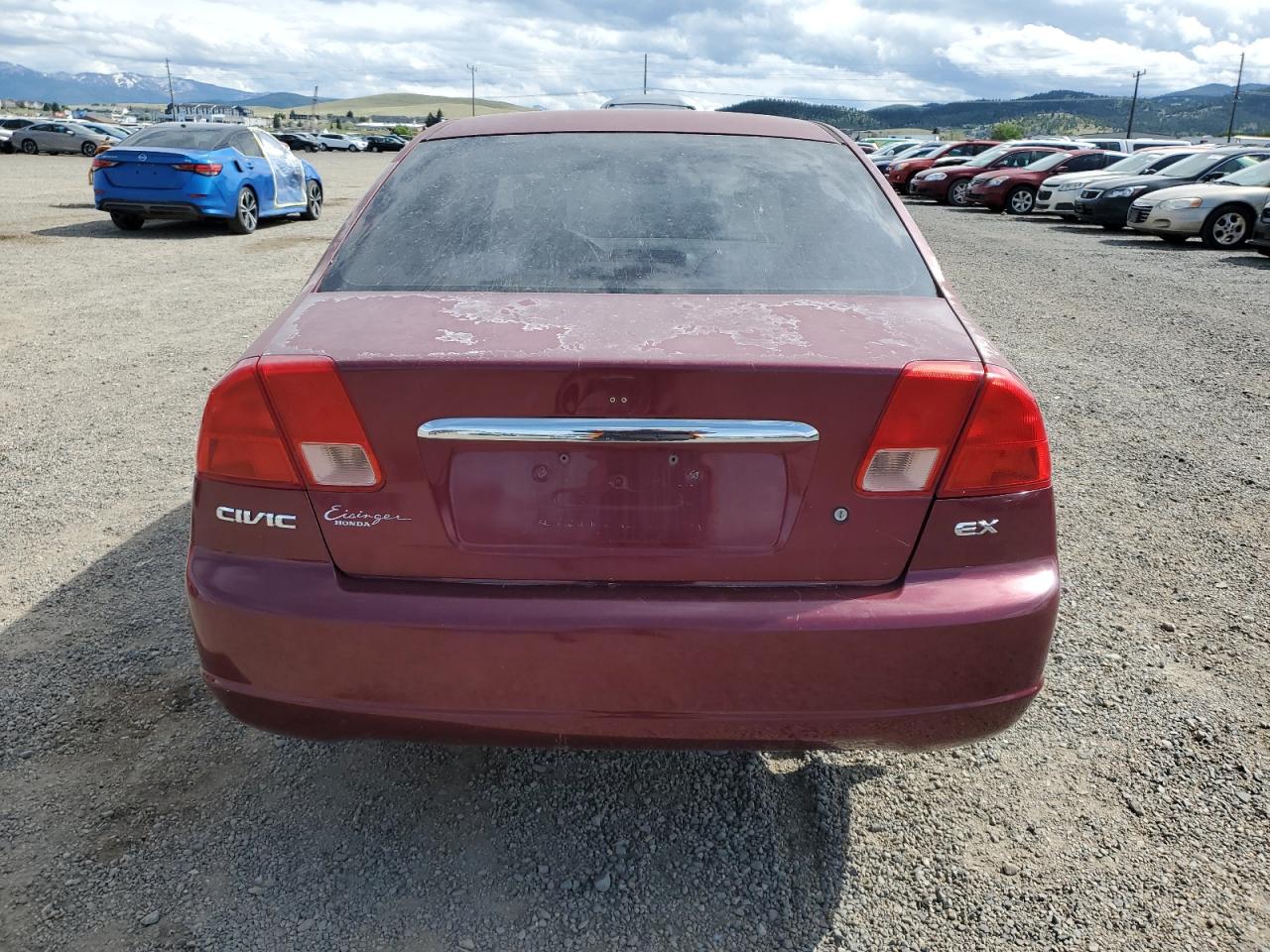 2002 Honda Civic Ex VIN: 2HGES26712H527884 Lot: 80656065