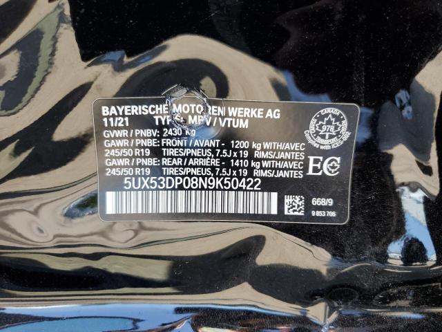 2022 BMW X3 XDRIVE30I  