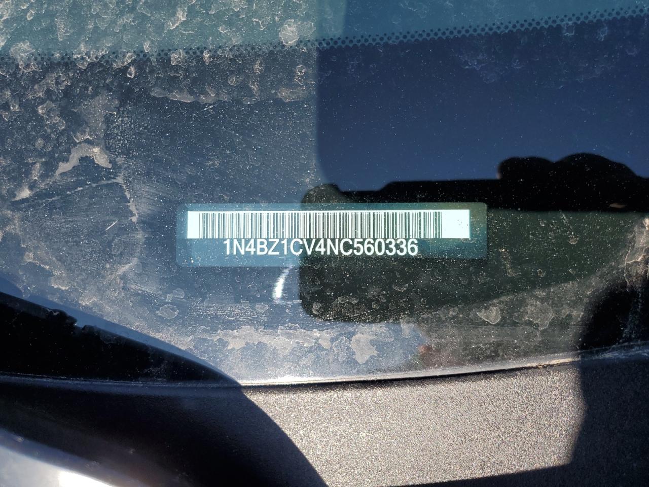 2022 Nissan Leaf Sv Plus VIN: 1N4BZ1CV4NC560336 Lot: 59525105