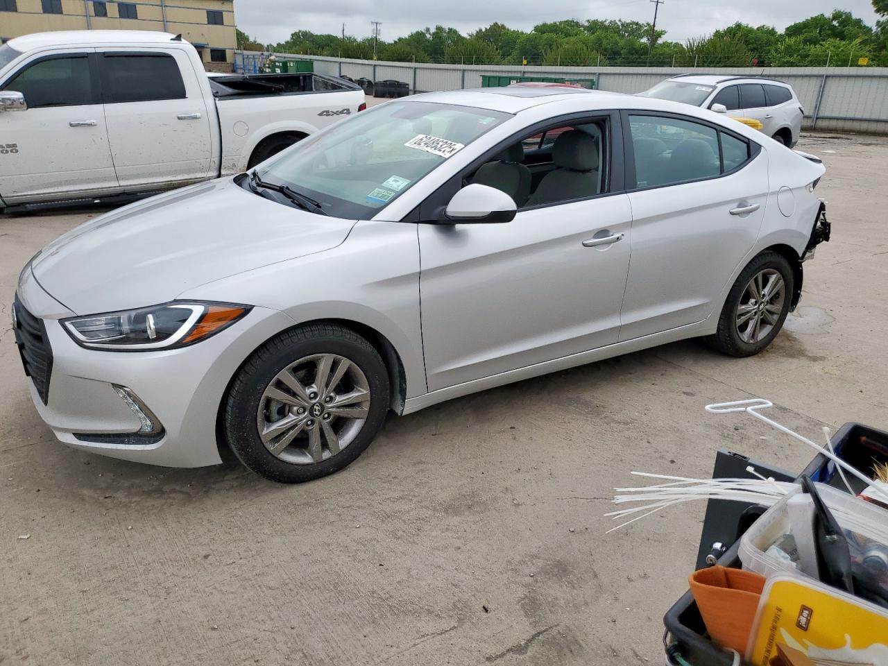 HYUNDAI ELANTRA 2018 VIN 5NPD84LF6JH266578