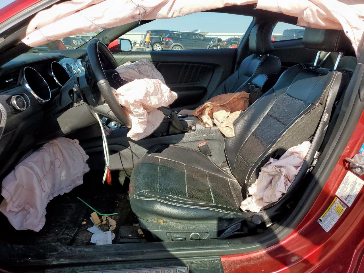 2015 Ford Mustang VIN: 1FA6P8TH6F5368044 Lot: 61181535