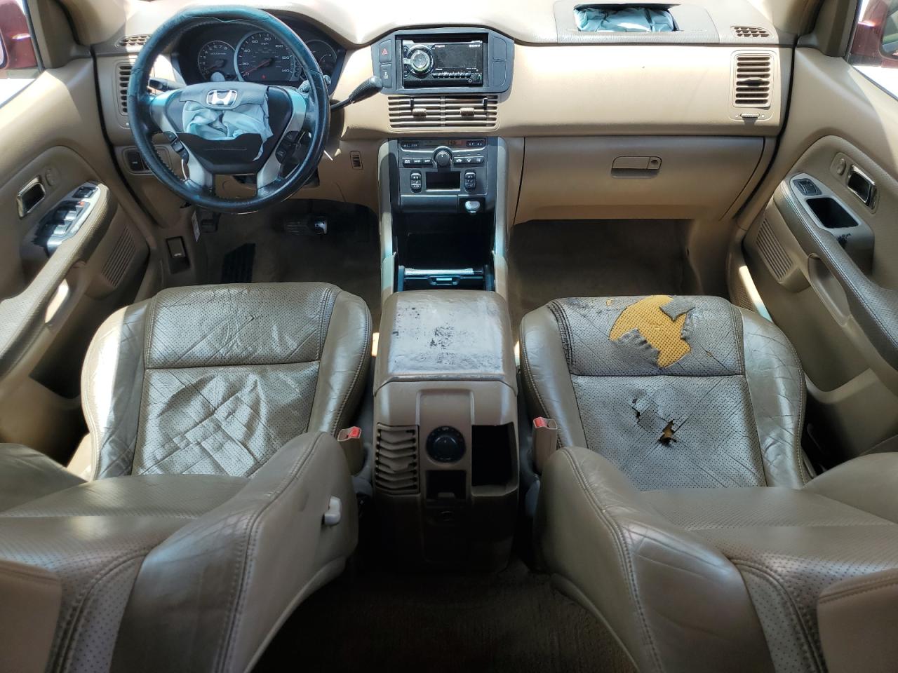 2004 Honda Pilot Exl VIN: 2HKYF18584H558954 Lot: 62541605