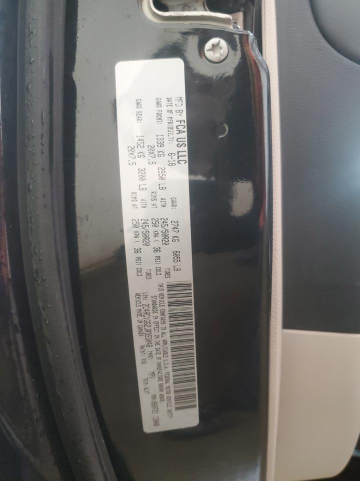 2018 Chrysler Pacifica Limited VIN: 2C4RC1GG2JR353046 Lot: 60729525