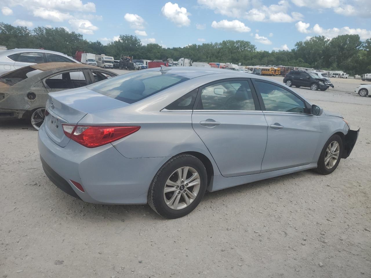 HYUNDAI SONATA 2014 VIN 5NPEB4AC3EH915810 фото 3
