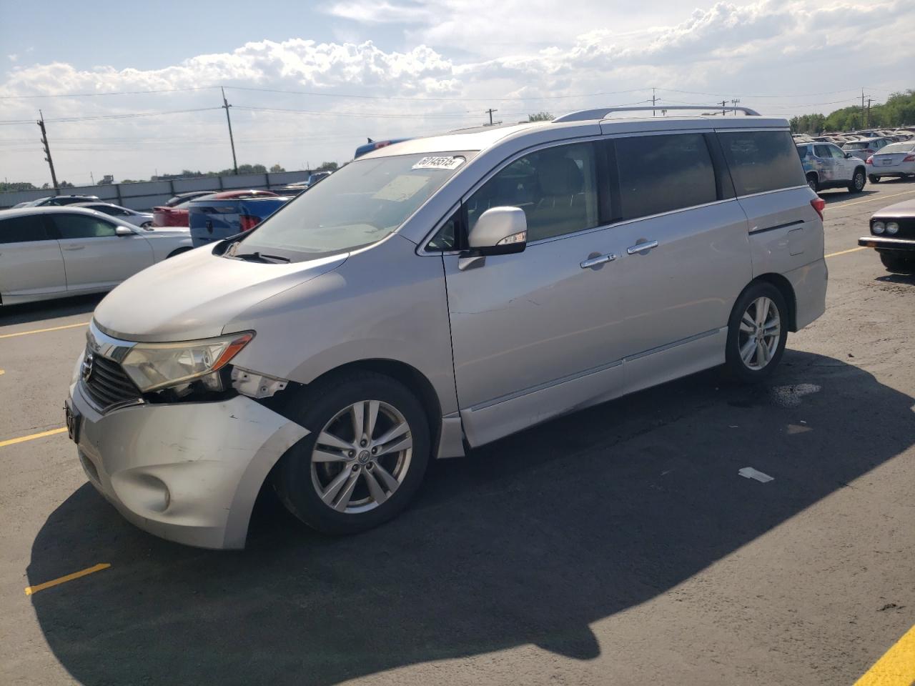 2012 Nissan Quest S en Venta en Nampa, ID - Front End