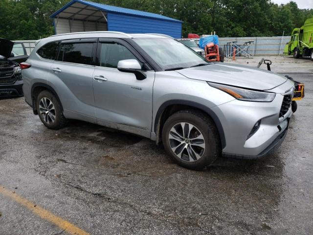  TOYOTA HIGHLANDER 2021 Серебристый