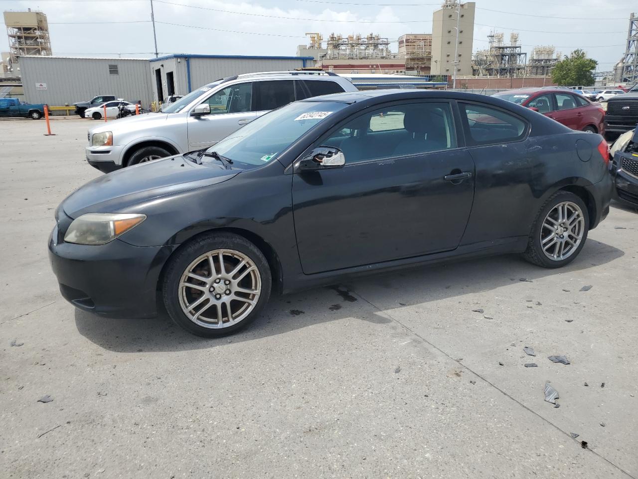 2007 Toyota Scion Tc black null gas JTKDE177970205346 photo #1