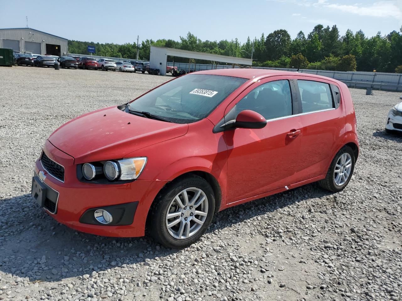 2012 Chevrolet Sonic Lt на продаже в Memphis, TN - Side