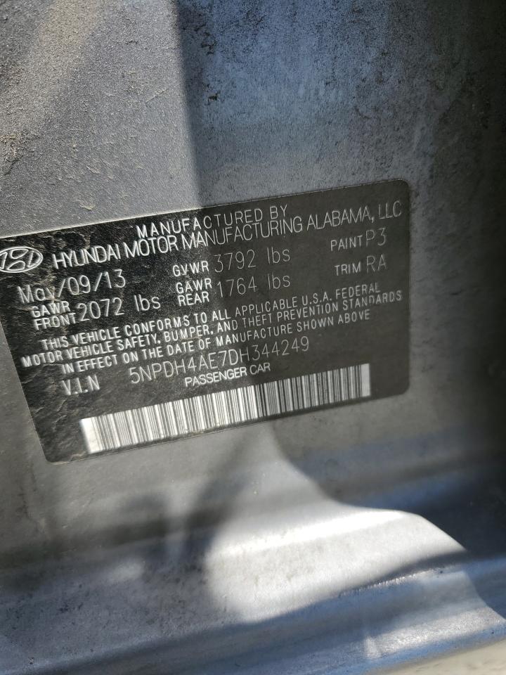 HYUNDAI ELANTRA 2013 VIN 5NPDH4AE7DH344249 фото 12