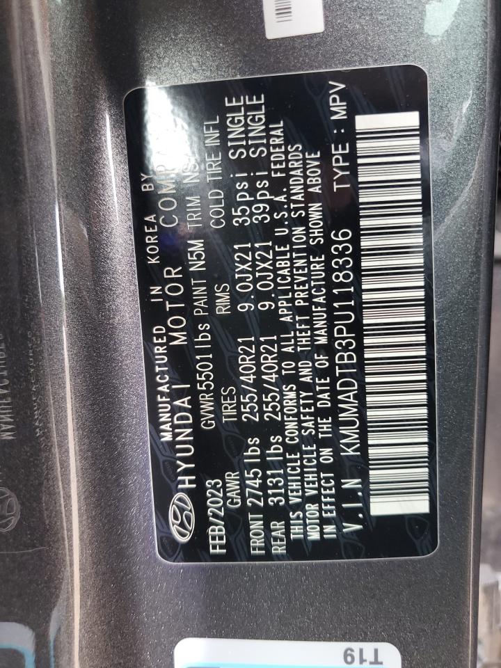 2023 Genesis Gv70 Base VIN: KMUMADTB3PU118336 Lot: 60566745