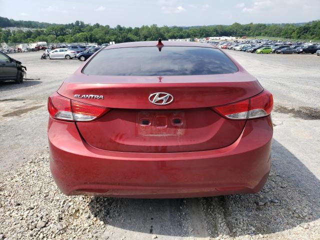  HYUNDAI ELANTRA 2013 Czerwony