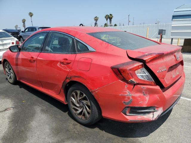  HONDA CIVIC 2016 Czerwony