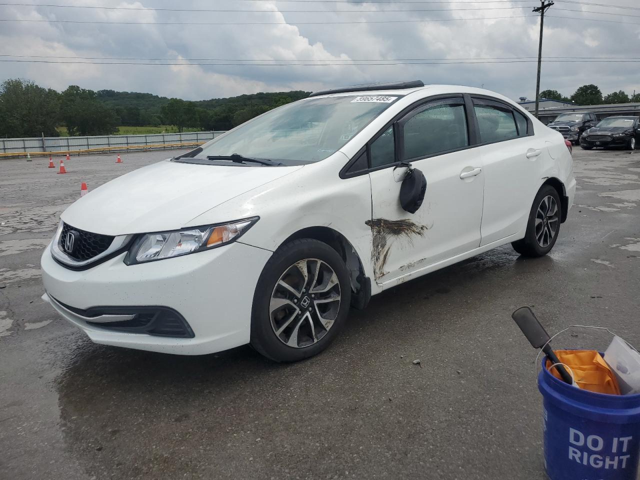 2013 Honda Civic Ex for Sale in Lebanon, TN - Side