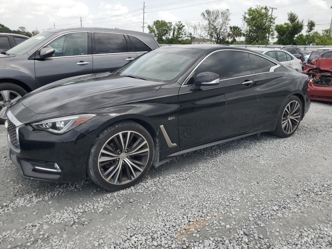 2018 Infiniti Q60 Pure 2.0L للبيع في Riverview، FL - Undercarriage