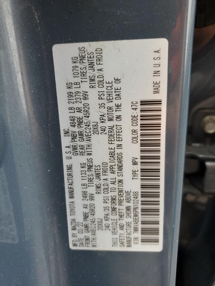 2023 Mazda Cx-50 Premium Plus VIN: 7MMVABEM6PN102488 Lot: 59045355