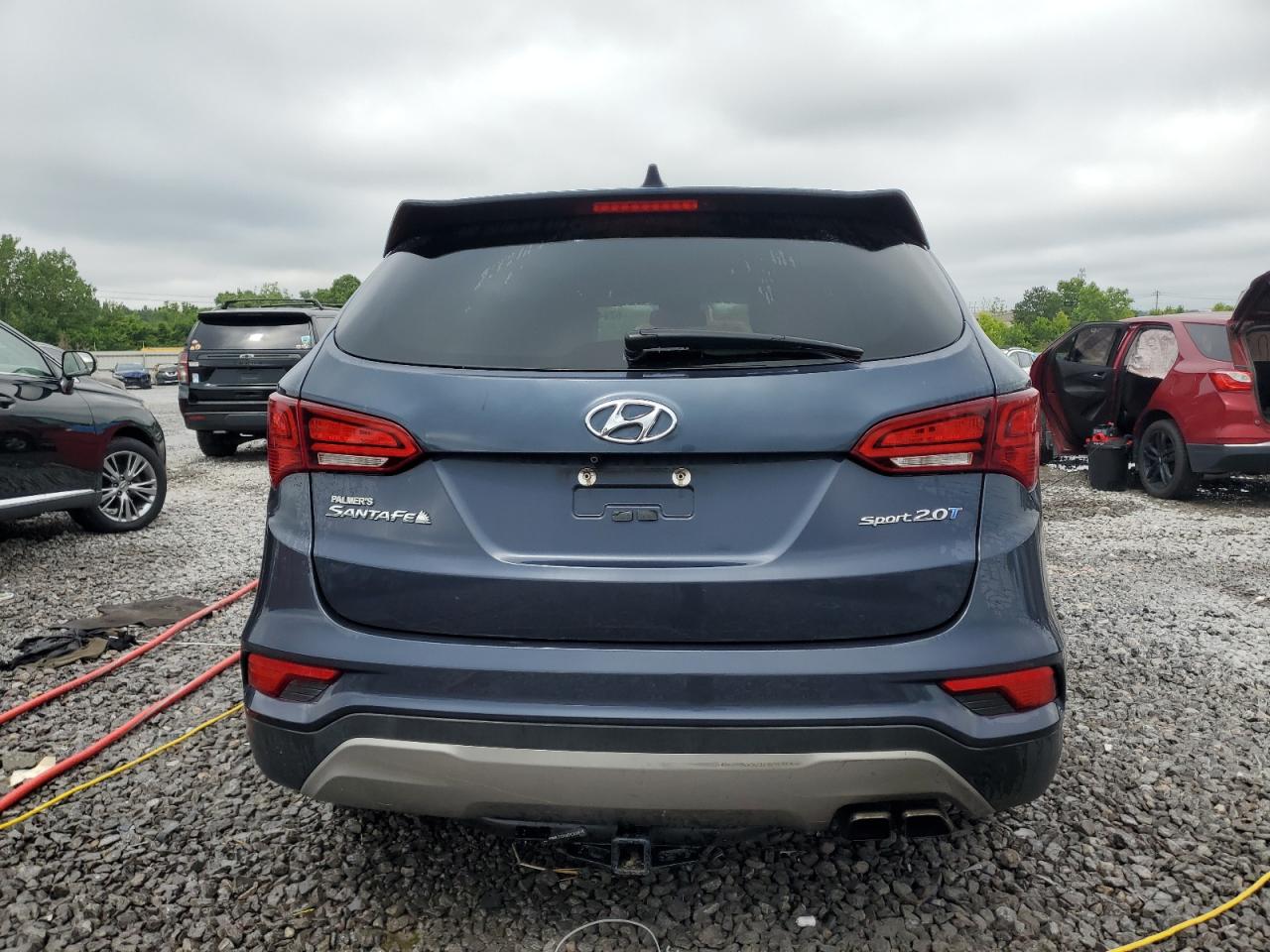 2017 Hyundai Santa Fe Sport VIN: 5XYZU4LA2HG484282 Lot: 62841855