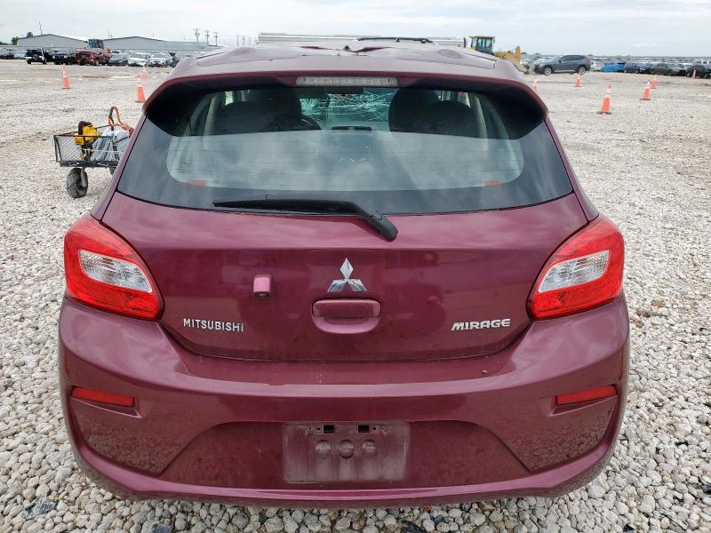  MITSUBISHI MIRAGE 2018 Burgundy
